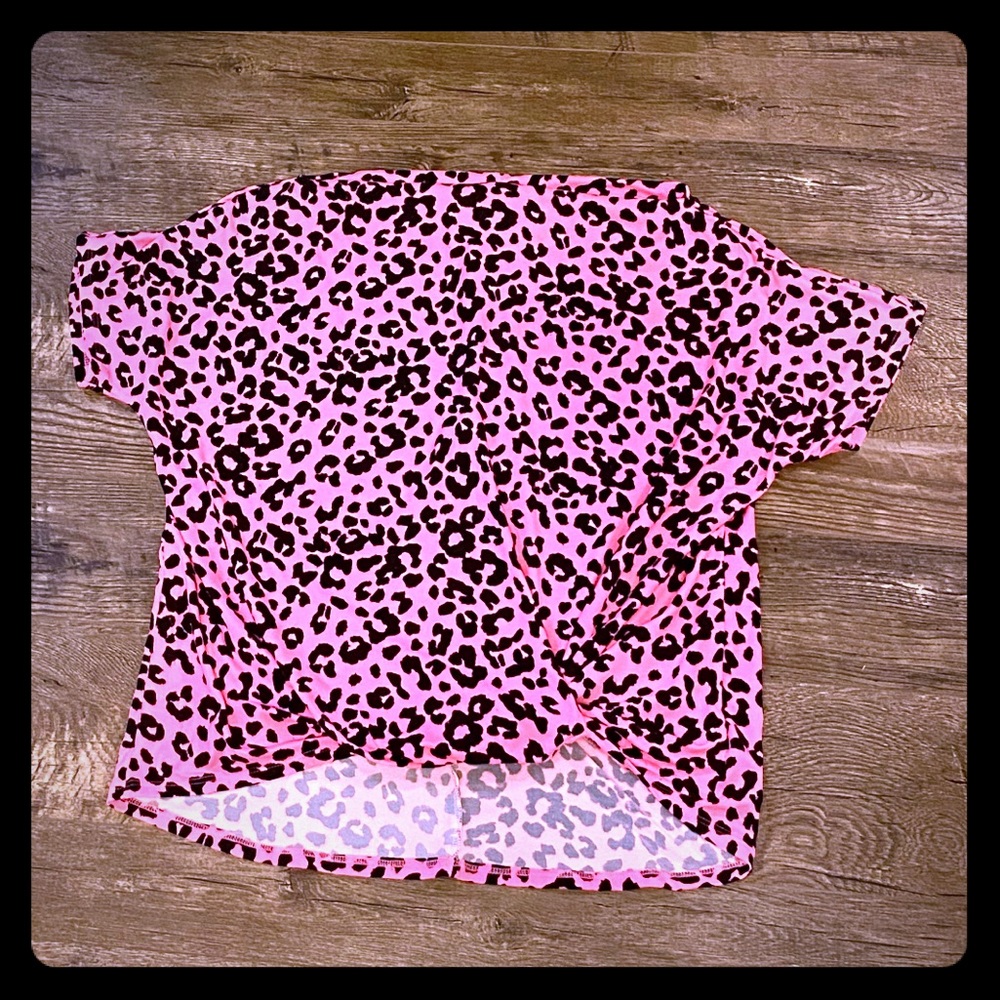 Hot Pink Leopard Top